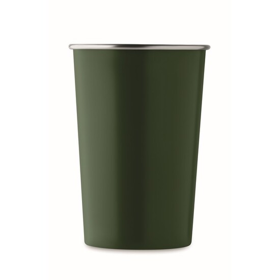 Becher recycelter Edelstahl