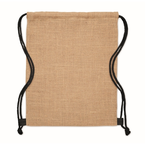 Jute Beutel mit Kordelzug