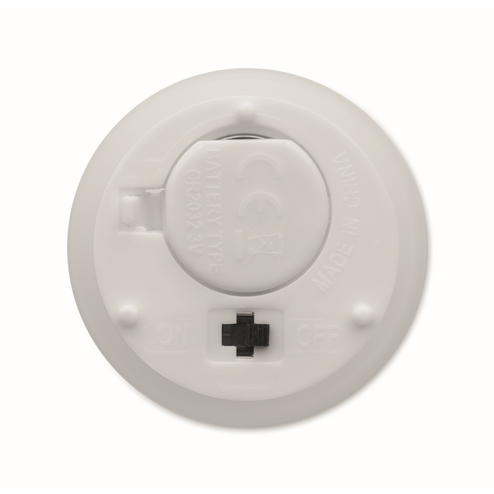 LED-Wachskerze im Glashalter