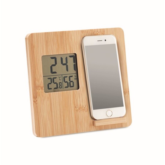 Tischuhr mit Ladestation