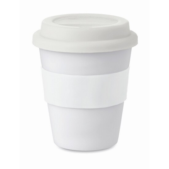 PP Becher mit Silikon-Deckel