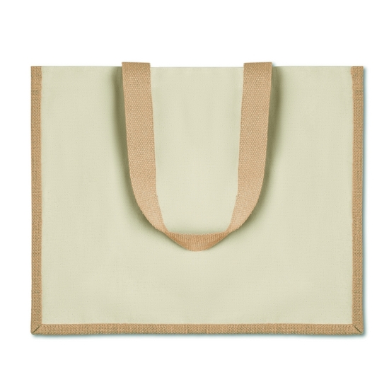 Jute/Canvas Shopper