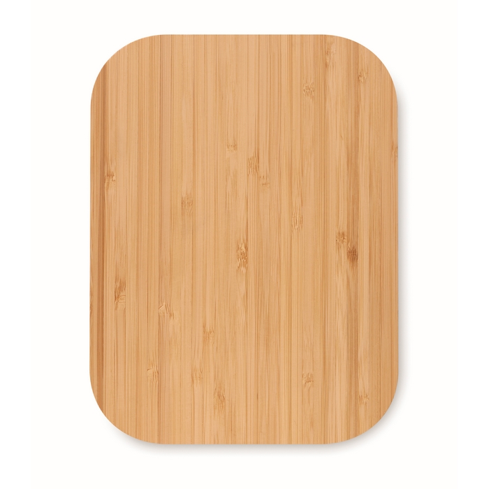 Lunchbox Glas mit Bambus