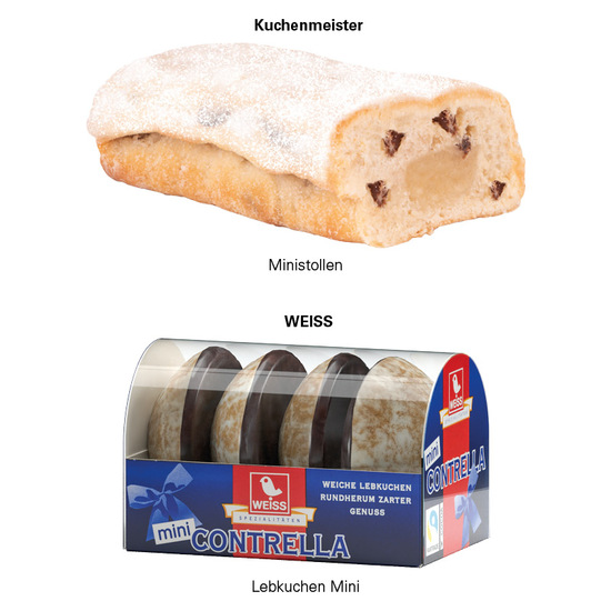 3D-Präsent LKW, Mini Christstollen