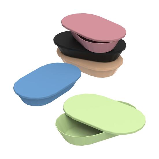 Snackschale "ToGo", mit Deckel