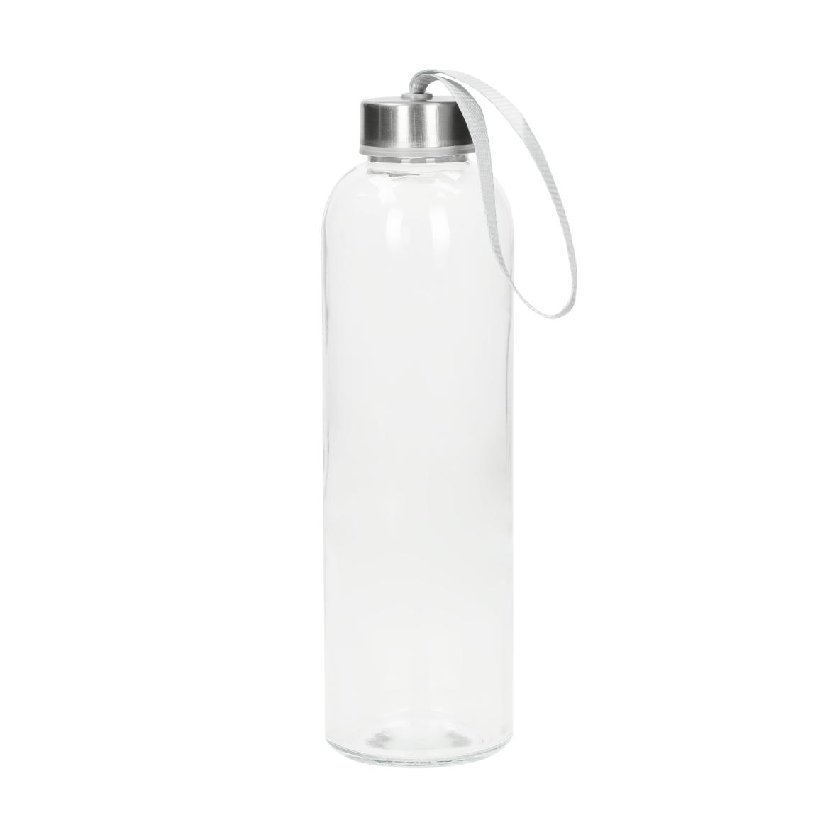 Glasflasche mit Hülle "Pure", 0,7l