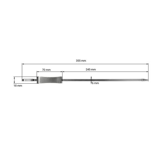 Grillspieß "Picante", 4er Set