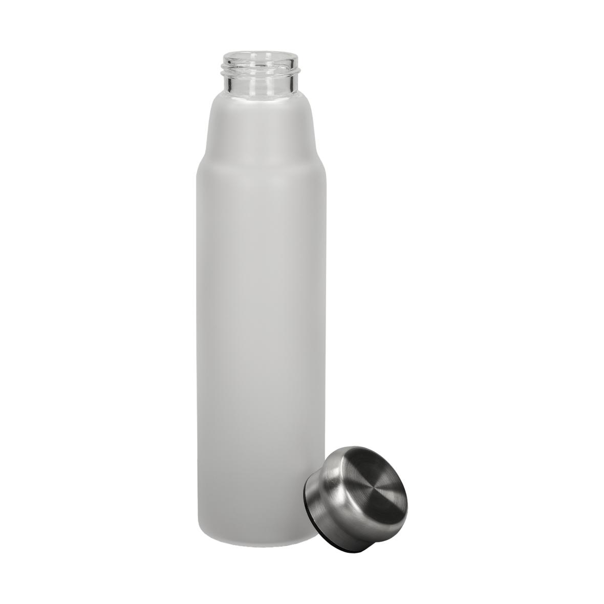 Glasflasche "Life" 700 ml, Frosted