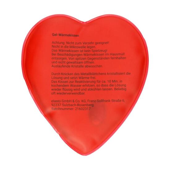 Gel-Wärmekissen "Herz"