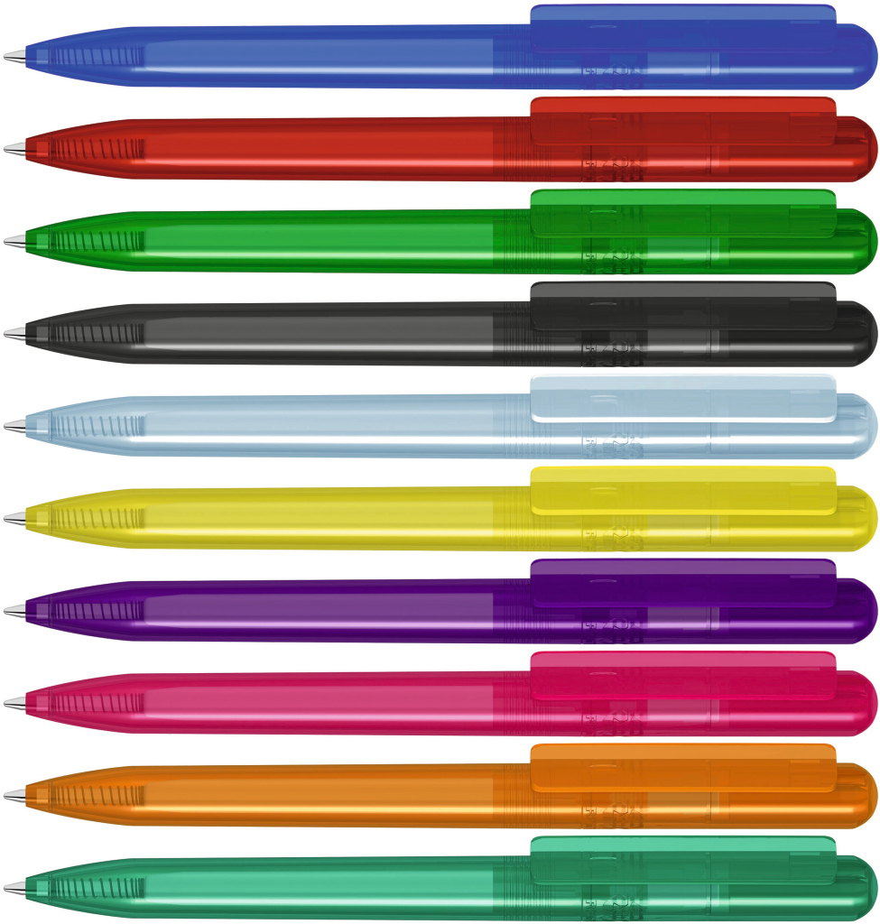 RECYCLED PET PEN CHANGE transparent