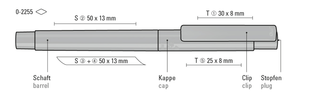 RECYCLED PET PEN PRO LIQEO