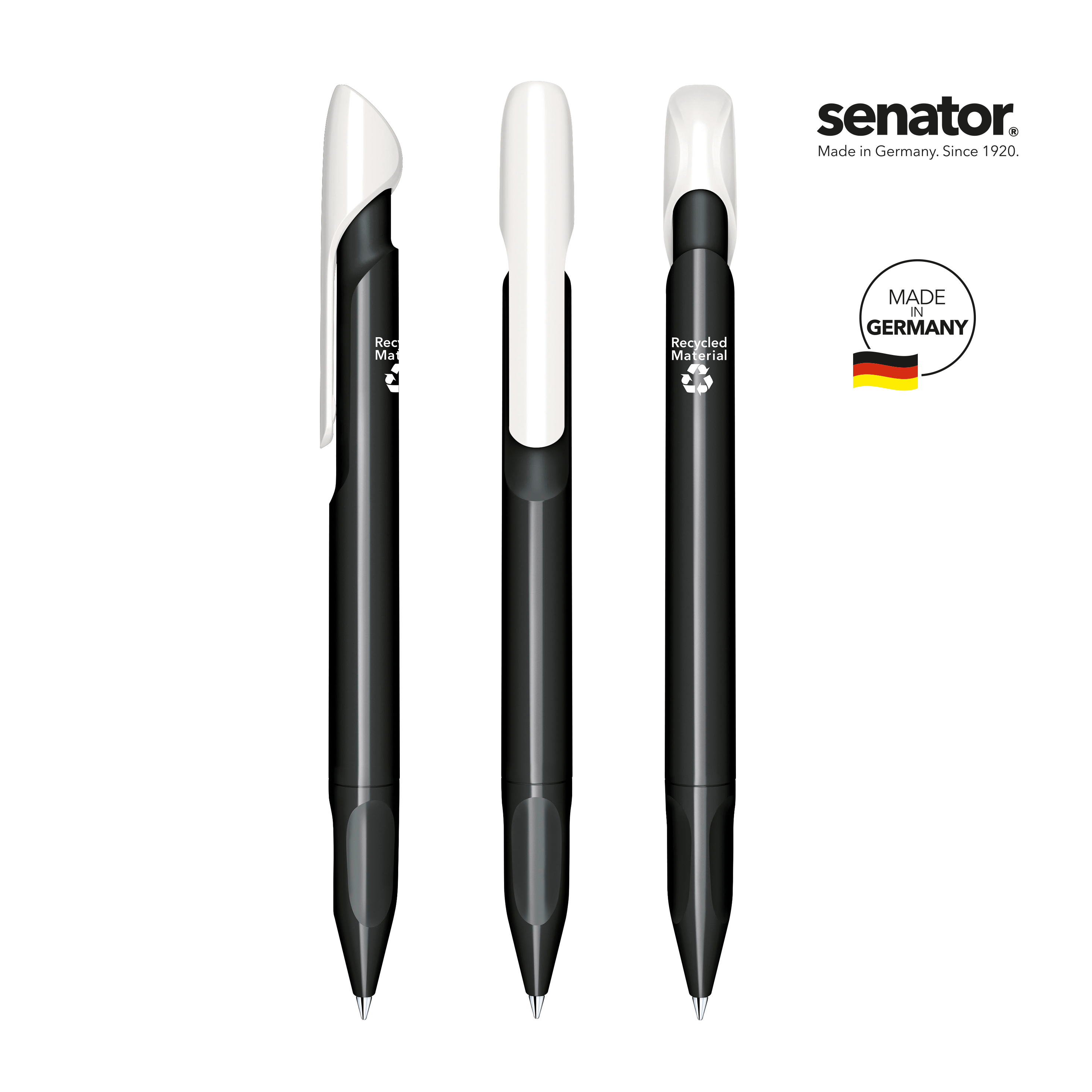 senator Evoxx Duo Polished Recycled Druckkugelschreiber