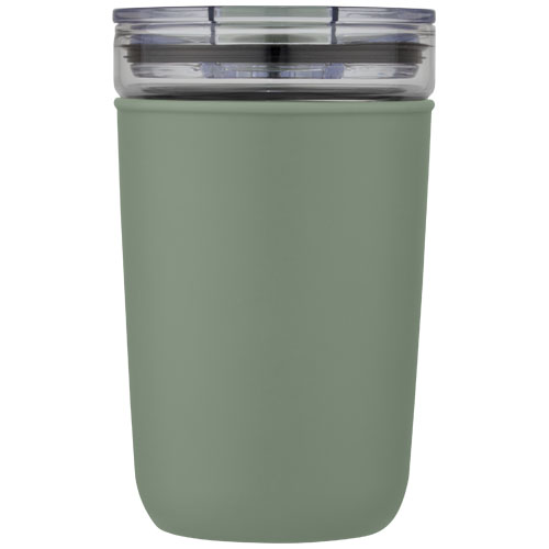 Bello 420 ml Glasbecher mit Außenwand aus recyceltem Kunststoff