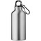 Oregon 400 ml RCS-zertifizierte Trinkflasche aus recyceltem Aluminium mit Karabinerhaken