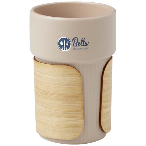 Fika 340 ml Becher mit Bambushülle