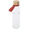 Porto 500 ml Glas-Flasche mit Silikongriff und Bambusdeckel