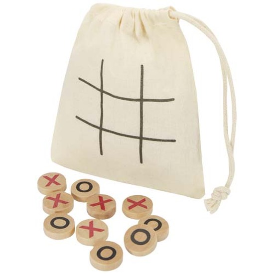 Whorl Tic-Tac-Toe Spiel aus Holz