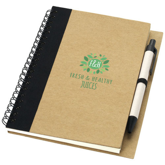 Priestly A6 Recycling Notizbuch mit Stift