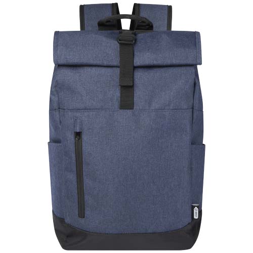 Libra 15,6" GRS recycelter Rolltop Laptop-Rucksack 12L