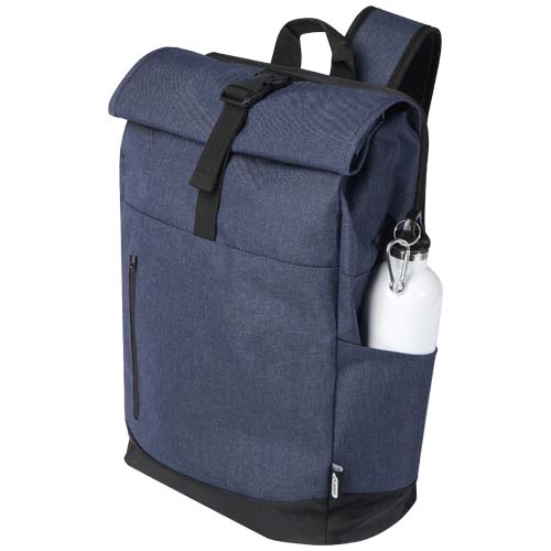 Libra 15,6" GRS recycelter Rolltop Laptop-Rucksack 12L