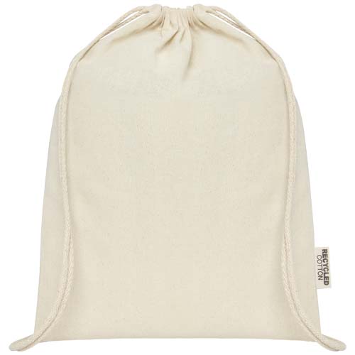 Oregon 140 g/m² Turnbeutel aus GRS recycelter Baumwolle