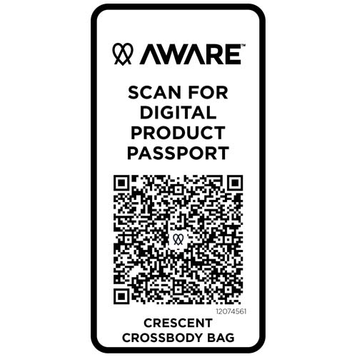 Crescent 500 g/m² Aware™ recycelte Umhängetasche