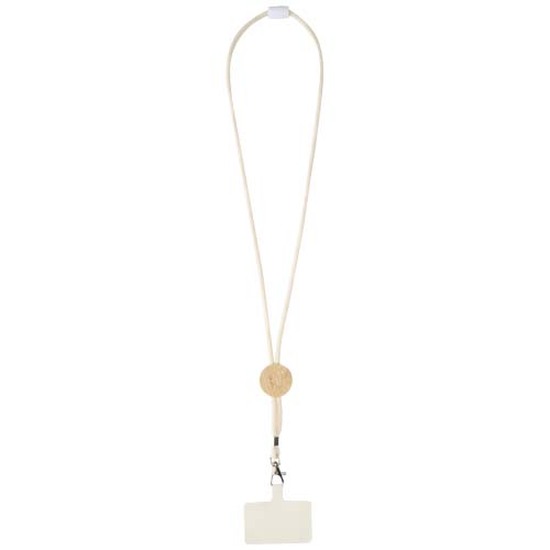 Adhab Smartphone Lanyard mit Bambusdetails