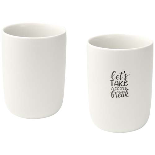 Male 350 ml Keramiktassen – 2er-Set