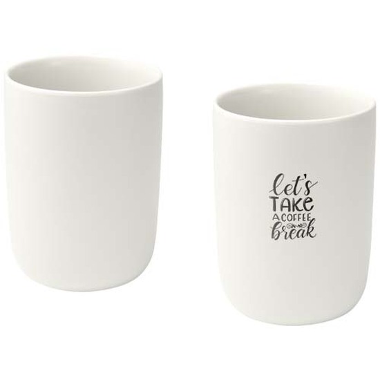 Male 350 ml Keramiktassen – 2er-Set