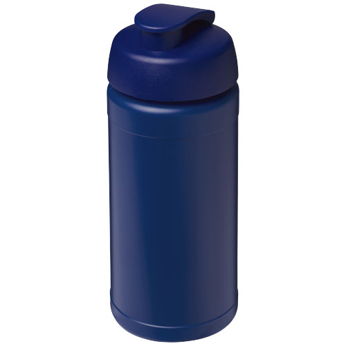 Baseline 500 ml recycelte Sportflasche mit Klappdeckel
