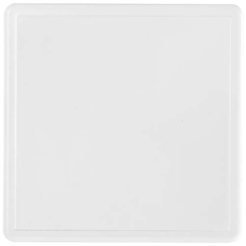 Ellison quadratischer Kunststoffuntersetzer mit Papiereinleger