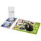 Q-Mat® Mousepad- und Untersetzer-Set 3