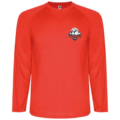 Montecarlo Langarm Sport-Shirt für Männer