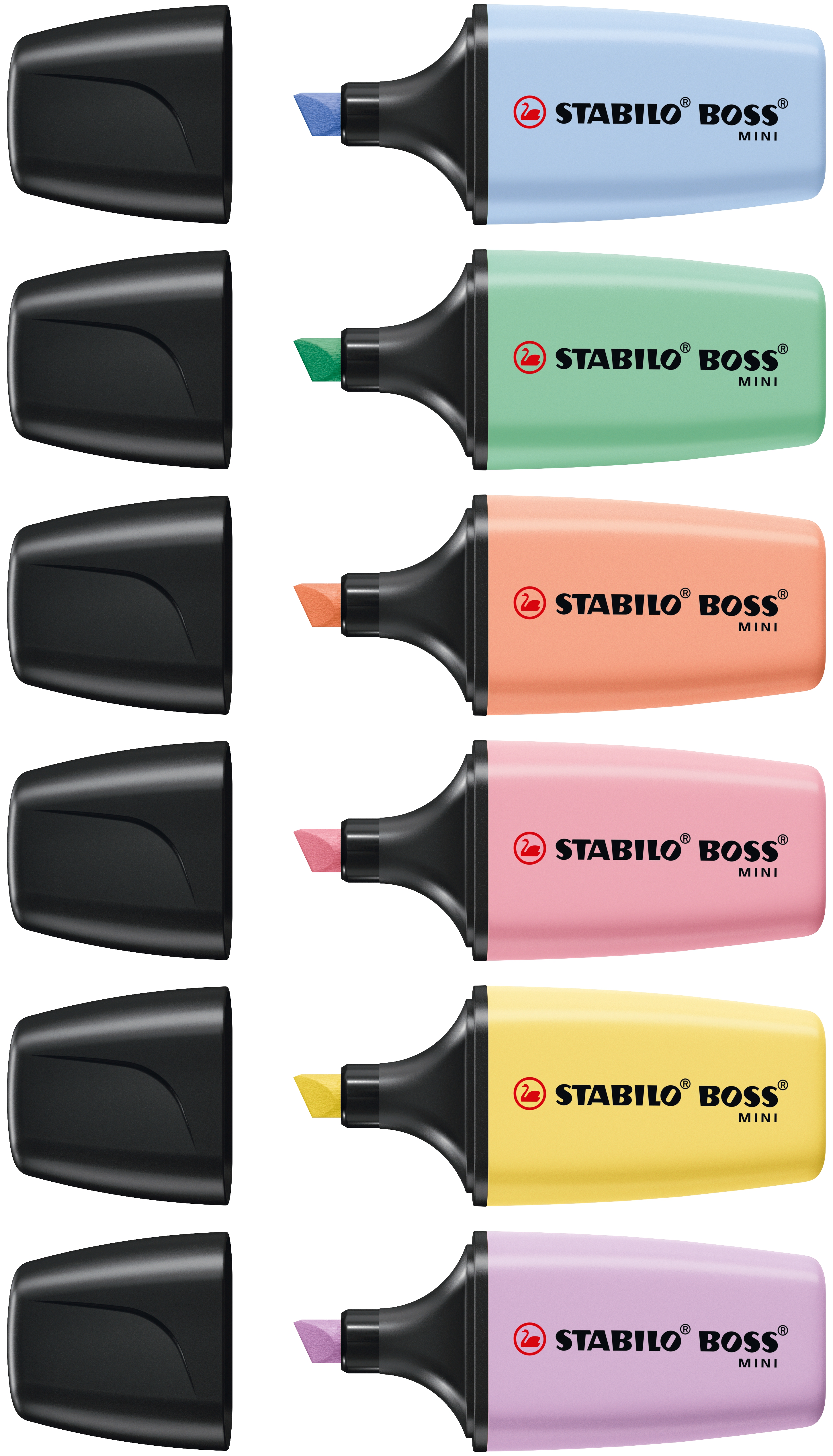 STABILO BOSS MINI Pastel Leuchtmarkierer