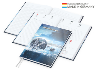 Buchkalender Note-Hybrid Bestseller A5, matt-individuell