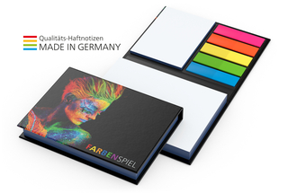 Kombi-Set Wien White Bestseller 4C-Quality Bookcover matt-individuell mit Farbschnitt blau