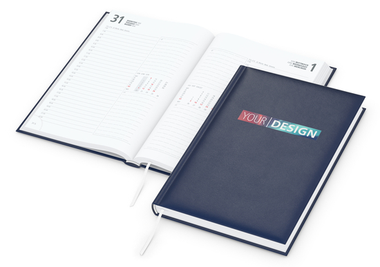 Buchkalender Image Bestseller inkl. Siebdruck-Digital