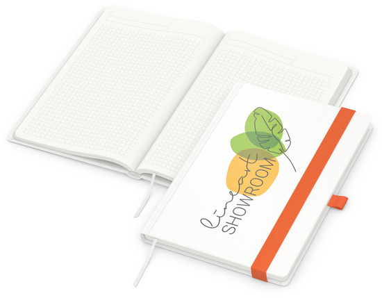 Notizbuch Match-Book A5 Cover-Star Recycling-Matt