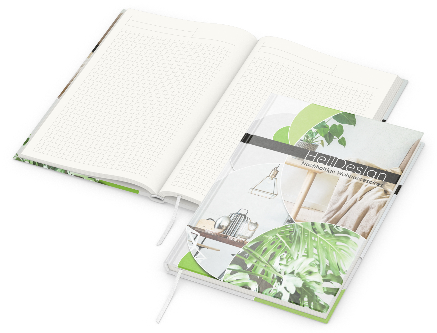 Notizbuch Note-Book A5 Natura Recycling inkl. 4C-Druck