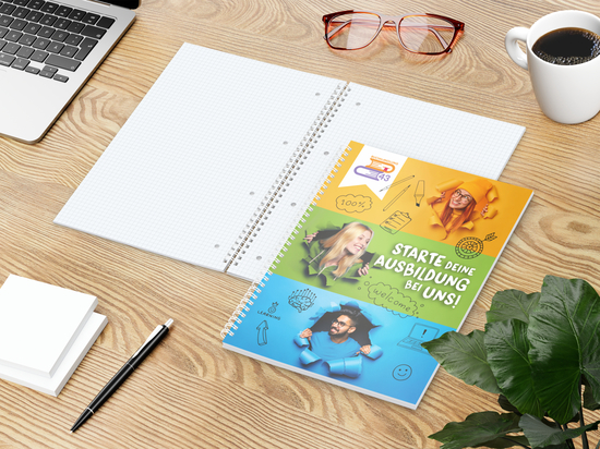 Collegeblock Wire-O A4 Bestseller, 50 Blatt