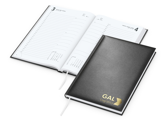 Buchkalender Basic Bestseller inkl. Prägung