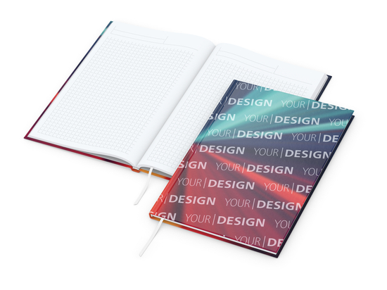 Notizbuch Memo-Book A5 Bestseller inkl. 4C-Druck