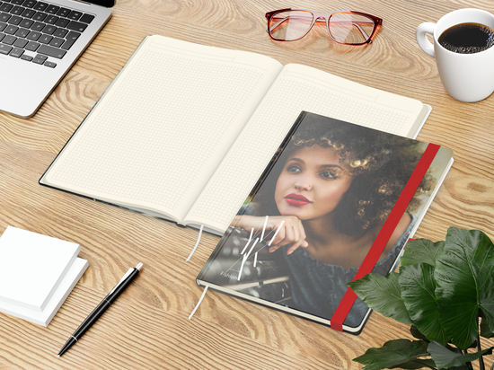 Notizbuch Match-Book Creme A4 Cover-Star Bestseller