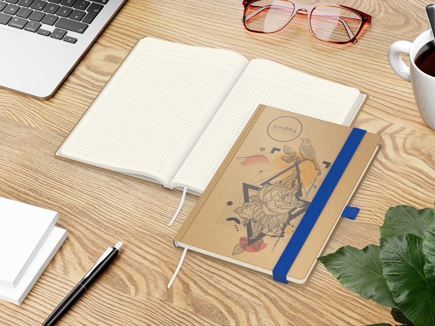 Notizbuch Match-Book Creme A5 Natura Bestseller