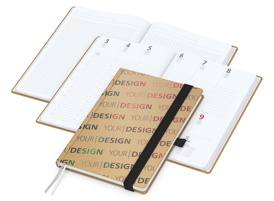 Wochenplaner Match-Hybrid White A5 Natura Bestseller