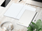 Notizbuch Vision-Book White A4 Bestseller inkl. Prägung