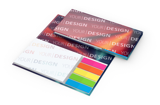 Haftnotiz-Set Kopenhagen Individuell Bookcover, Haftnotiz beidseitig bedruckt