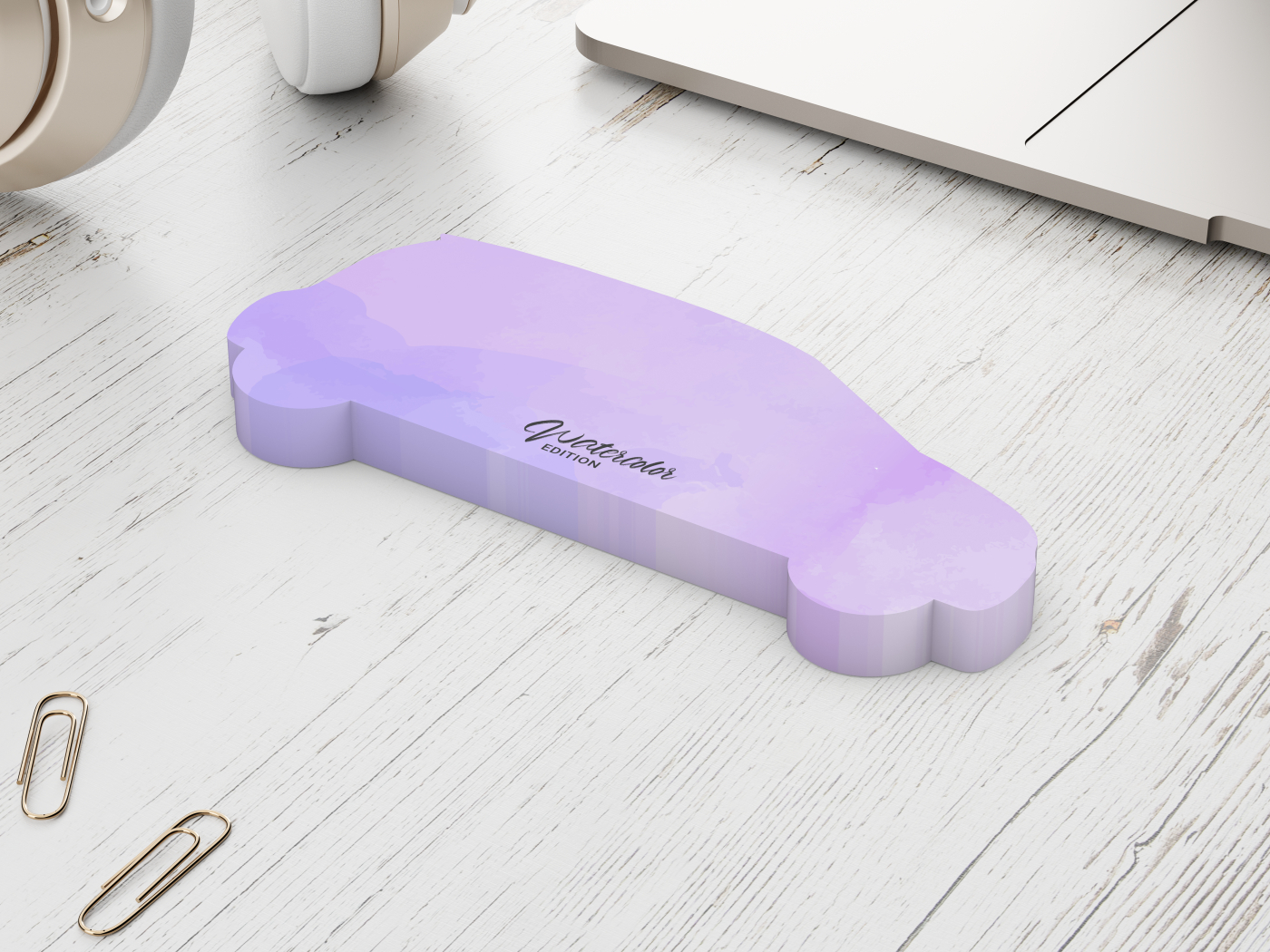 Form green+blue 125 x 72, 100 Blatt