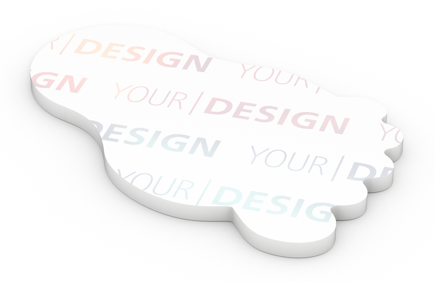 Form green+blue 125 x 72, 100 Blatt