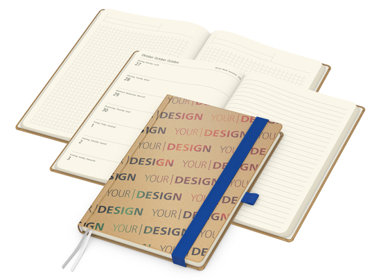 Wochenplaner Match-Hybrid Creme A5 Natura Bestseller